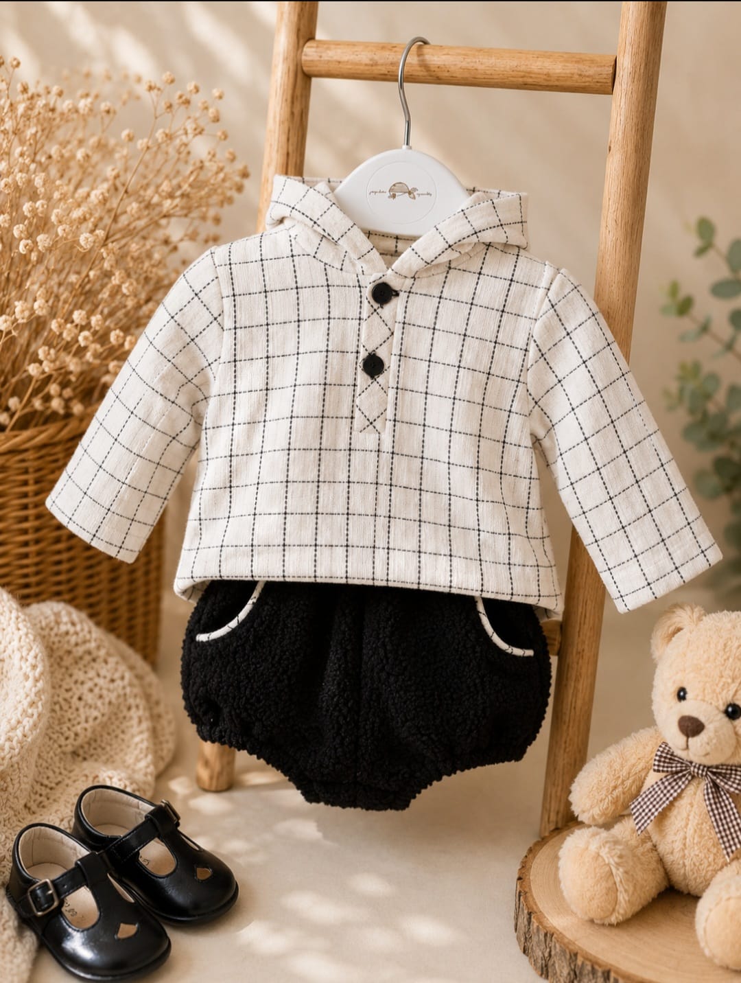 Ropa de niño otoño invierno - Conjunto con borreguito