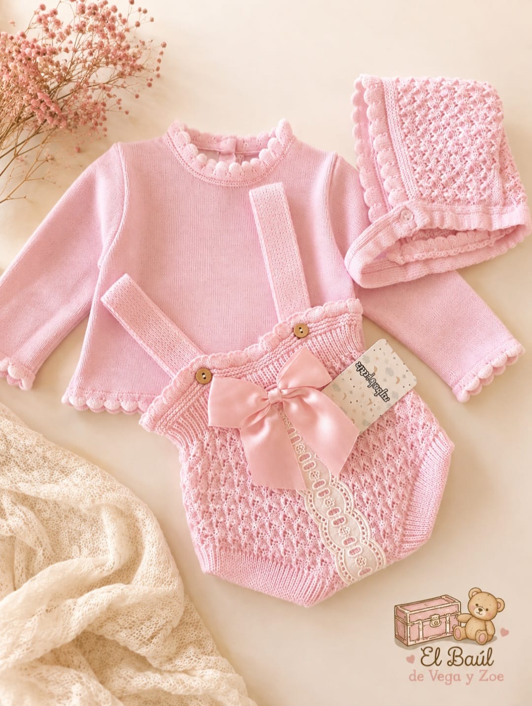 Ropa de bebé otoño invierno - Conjunto de punto